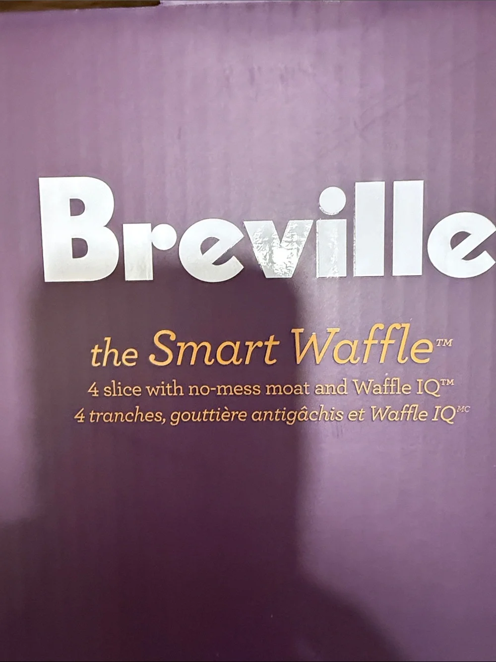 Breville The Smart Waffle 4-Slice Waffle no Mess IQ